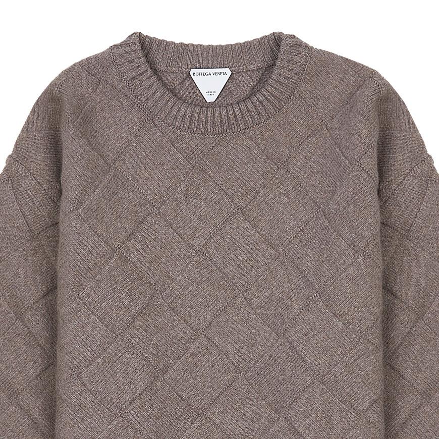 Bottega Veneta Women’s Wool Intrecciato Crewneck Sweater