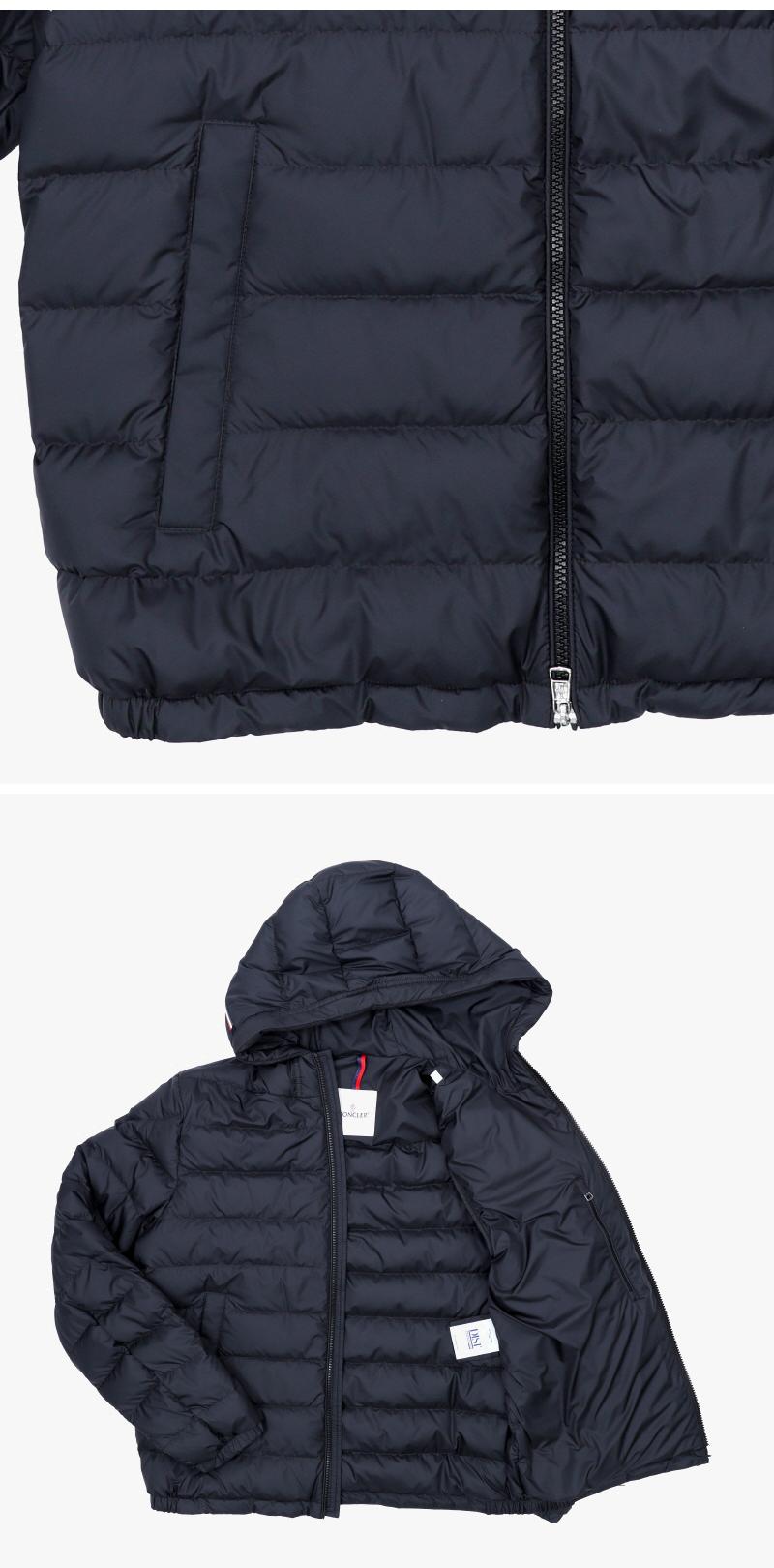 Moncler Black Down Puffer Jacket for Men