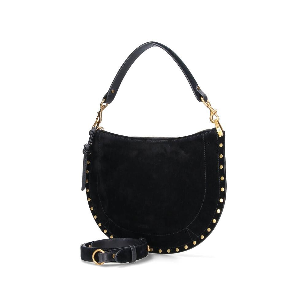 Isabel Marant Oskan Hobo Bag Black Leather Shoulder Bag