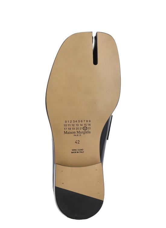 Maison Margiela Tabi Loafers Black Leather Men’s