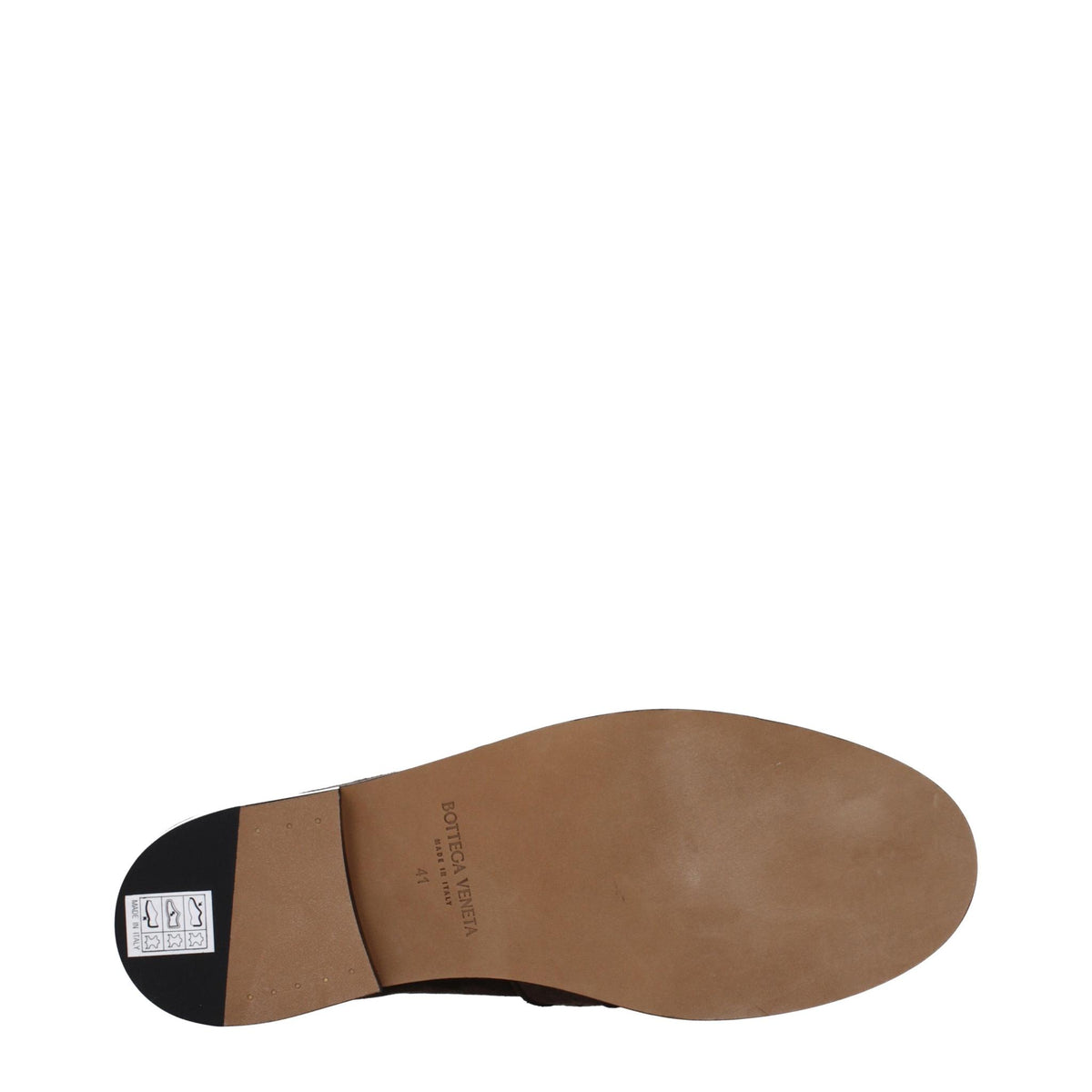Bottega Veneta Black Leather Loafers for Men