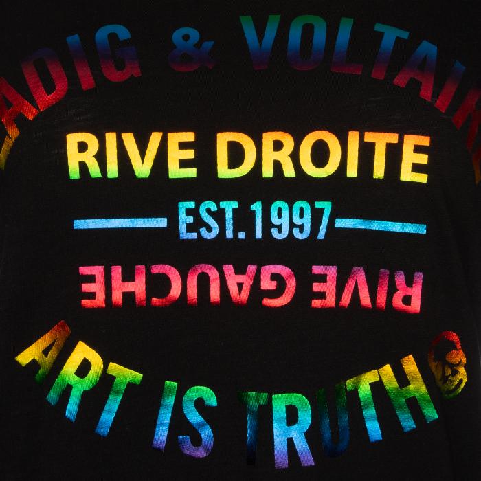 Zadig&Voltaire Logo Short Sleeve T-Shirt JWTS01536