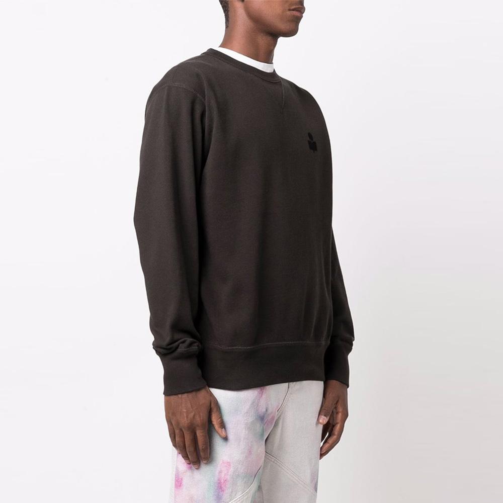 Isabel Marant Fleece Lined MIKE Crewneck Sweatshirt 00M003H 02FK