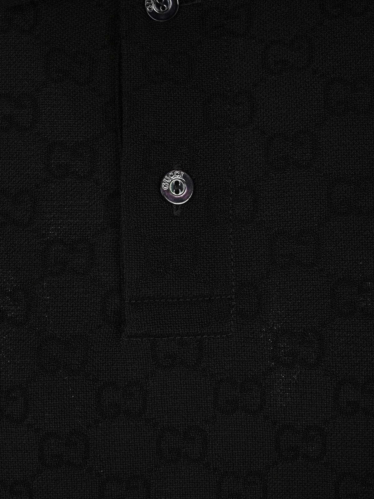 GUCCI Black Short Sleeve T-Shirt for Men