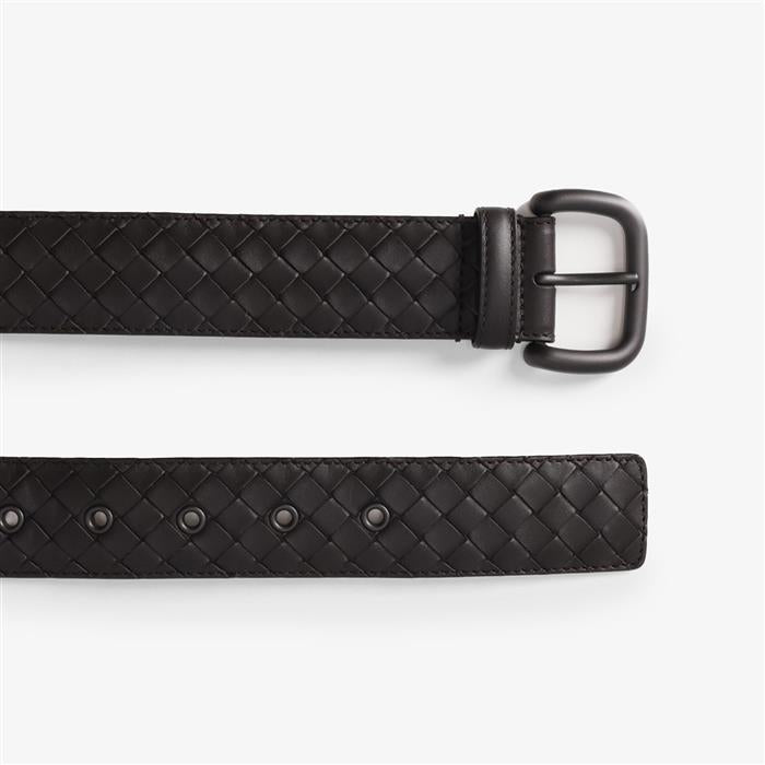 Bottega Veneta Intrecciato Leather Belt for Men