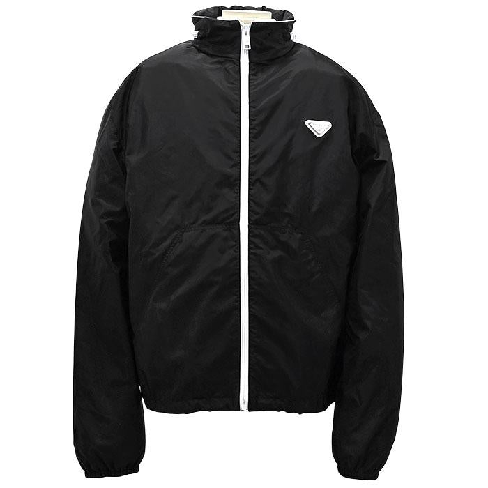 PRADA Logo Zip-Up Jacket for Men SGC832 1WQ9 F0967
