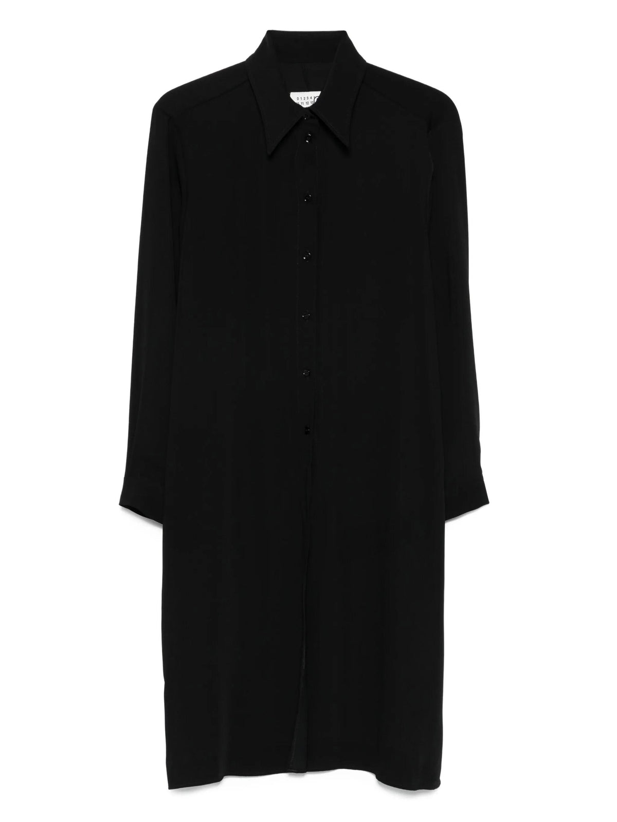 Maison Margiela Long Sleeve Button-Up Shirt Women’s Cotton White