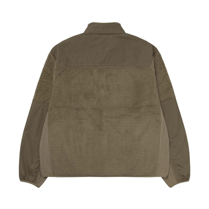 Nike x Stussy Full Zip Fleece Jacket Pine Nut HQ8524 223