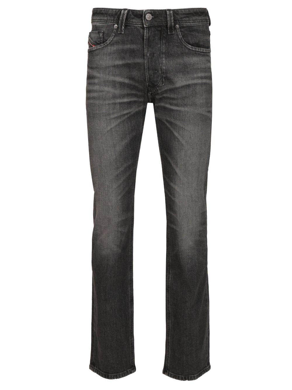 DIESEL Blue Denim Jeans Men's Straight Leg Pants