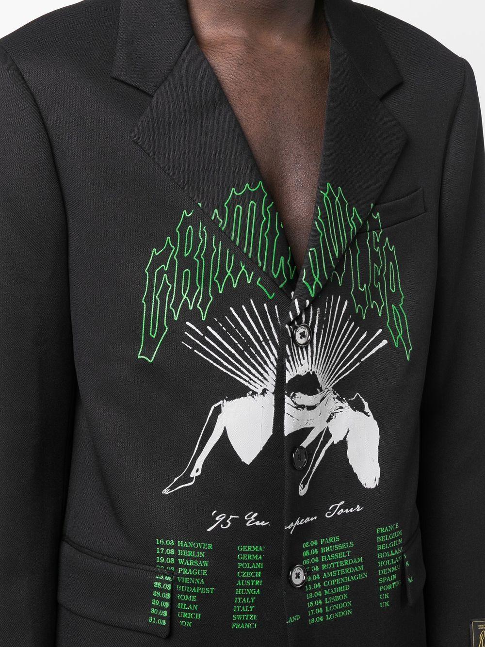 Raf Simons Grimcrawler Straight Fit Men's Coat 221 M542B 30001 0099