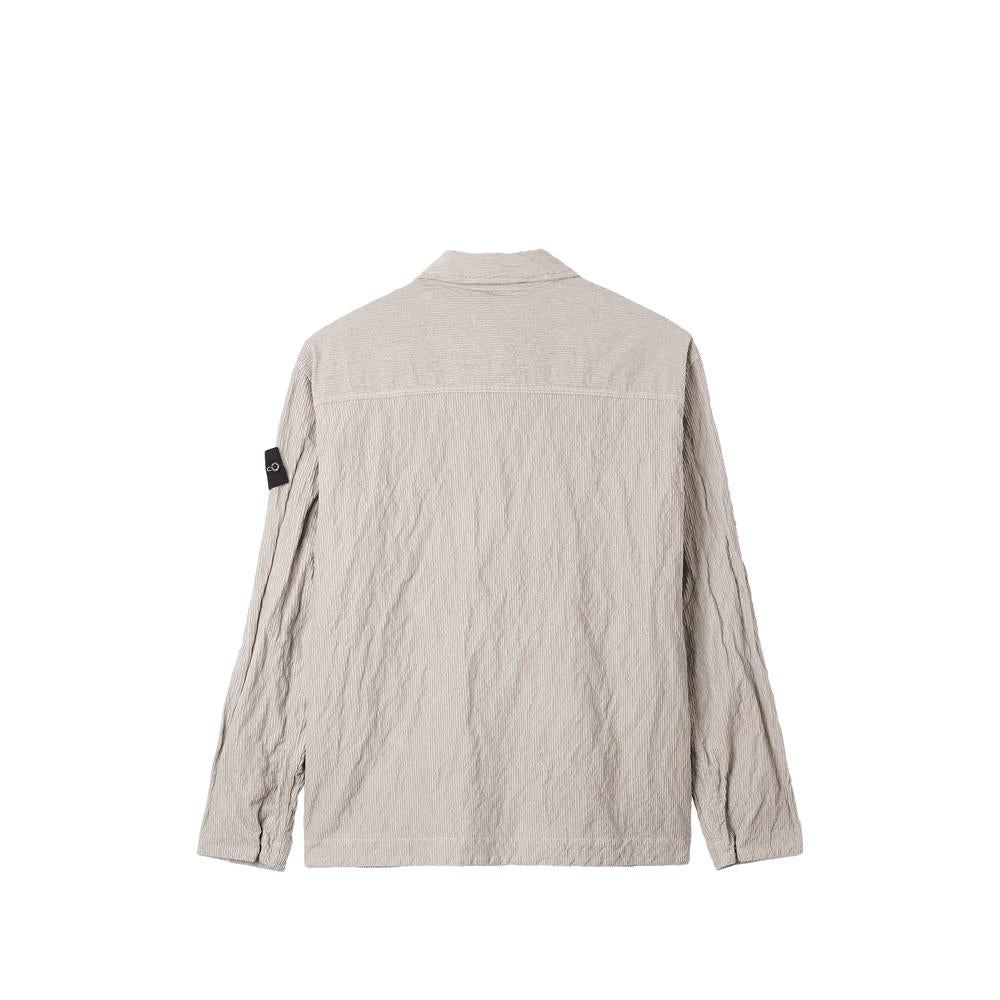 STONE ISLAND Wrinkle Corduroy Men’s Shirt Jacket