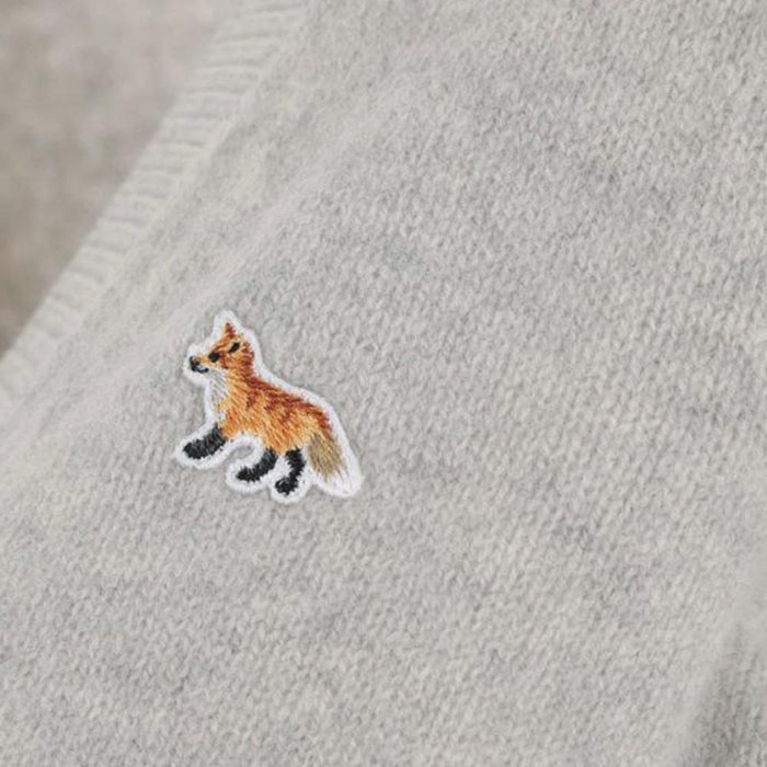 Maison Kitsune Fox Wool Cardigan LW00507KT1006 H120