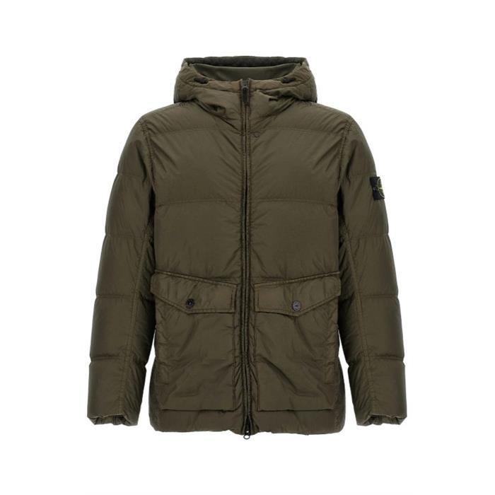 STONE ISLAND Crinkle Reps Down Puffer Jacket Navy Men’s