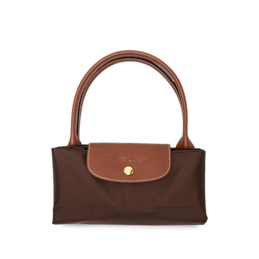 Longchamp Black Leather Tote Bag
