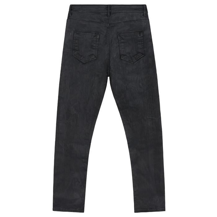 Rick Owens Darkshadow Detroit Stretch Denim Pants Black