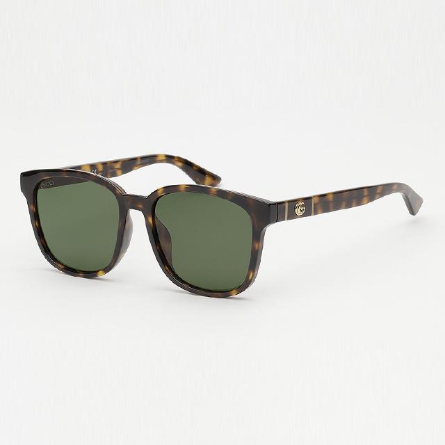 GUCCI Tortoise Acetate Asian Fit Fashion Sunglasses