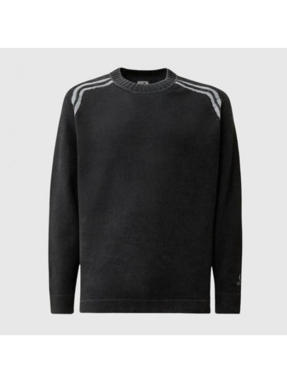 CP Company Cotton Chenille Double Cold-Dye Crewneck Sweater