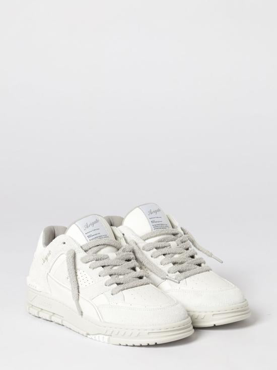 AXEL ARIGATO White Off-White Leather Low-Top Sneakers for Men