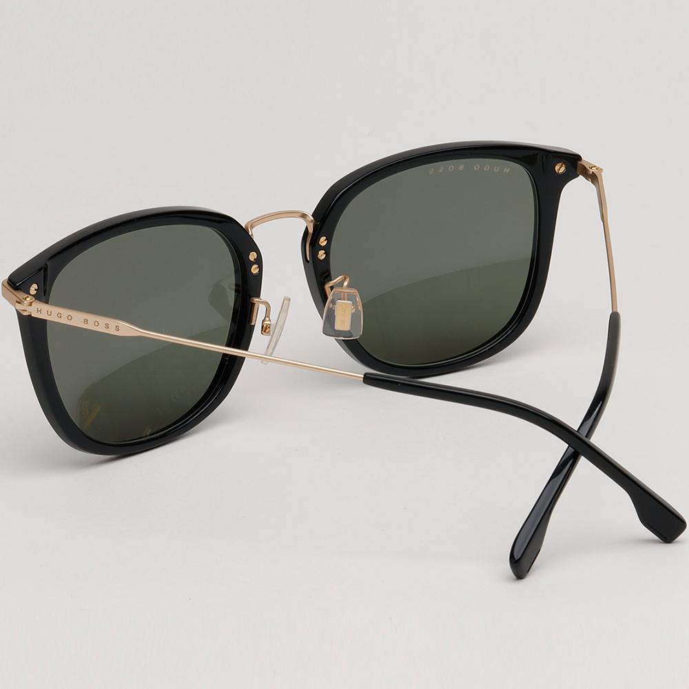 HUGO BOSS Black Square Acetate Asian Fit Sunglasses BOSS1287FSK 2M2QT