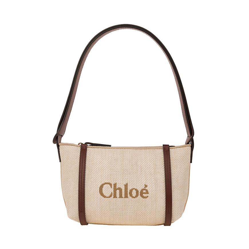 Chloe Women Raffia Keri Shoulder Bag
