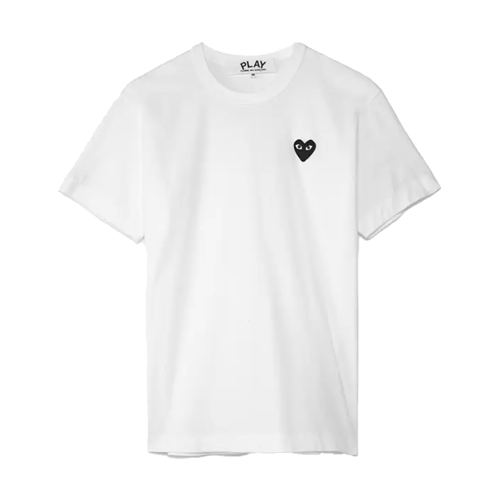 Comme des Garcons Black Heart Patch Unisex Short Sleeve T-Shirt AZ T064 051 2