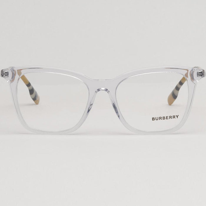 BURBERRY Lightweight Transparent Square Acetate Eyeglasses Unisex BE2390 3889