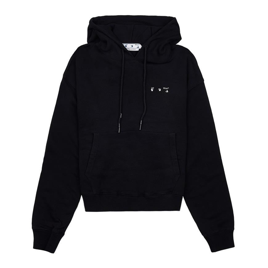 OFF WHITE Men's Caravaggio Painting Over Hoodie OMBB037C99FLE0041001