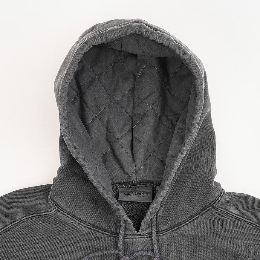 CARHARTT WIP Nelson Hooded Sweatshirt Men’s Black Cotton
