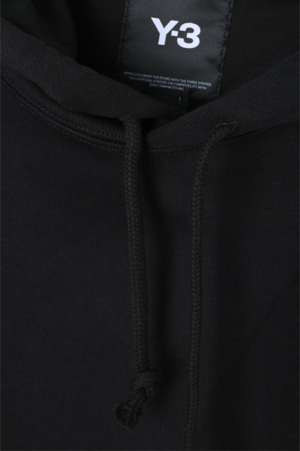 Y-3 Black Graphic Hoodie Unisex Top JN4882