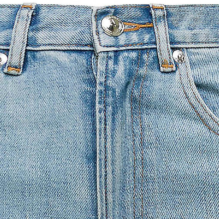 A.P.C. Light Wash Martin F Cropped Denim Pants