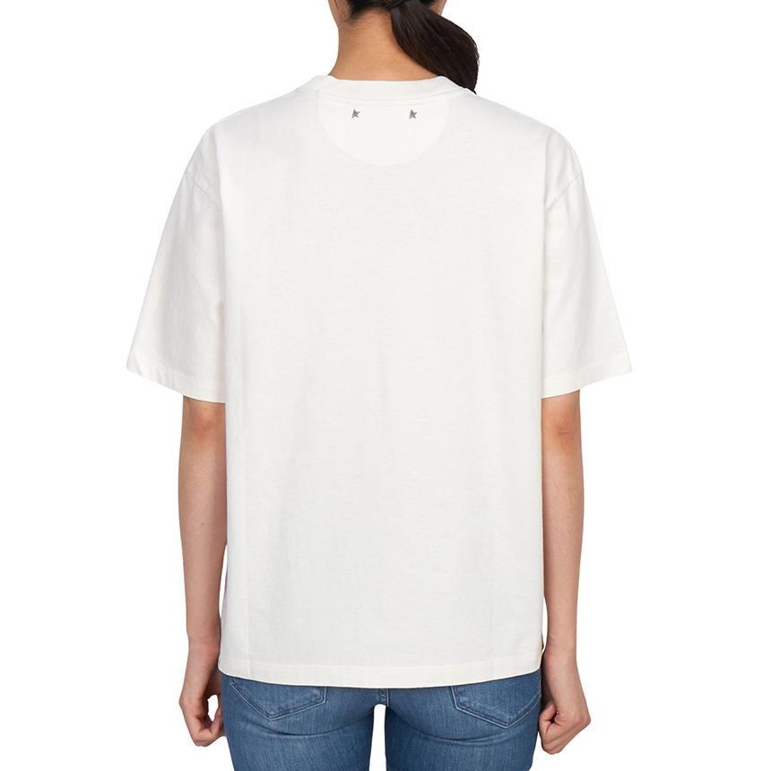 GOLDEN GOOSE Women’s Short Sleeve T-Shirt GWP01874 P002127 82432