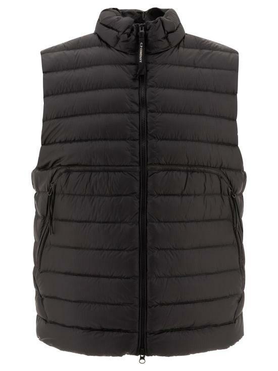CP Company DD Shell Black Vest for Men