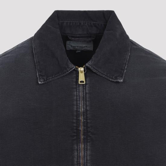 CARHARTT WIP Black Bomber Jacket for Men