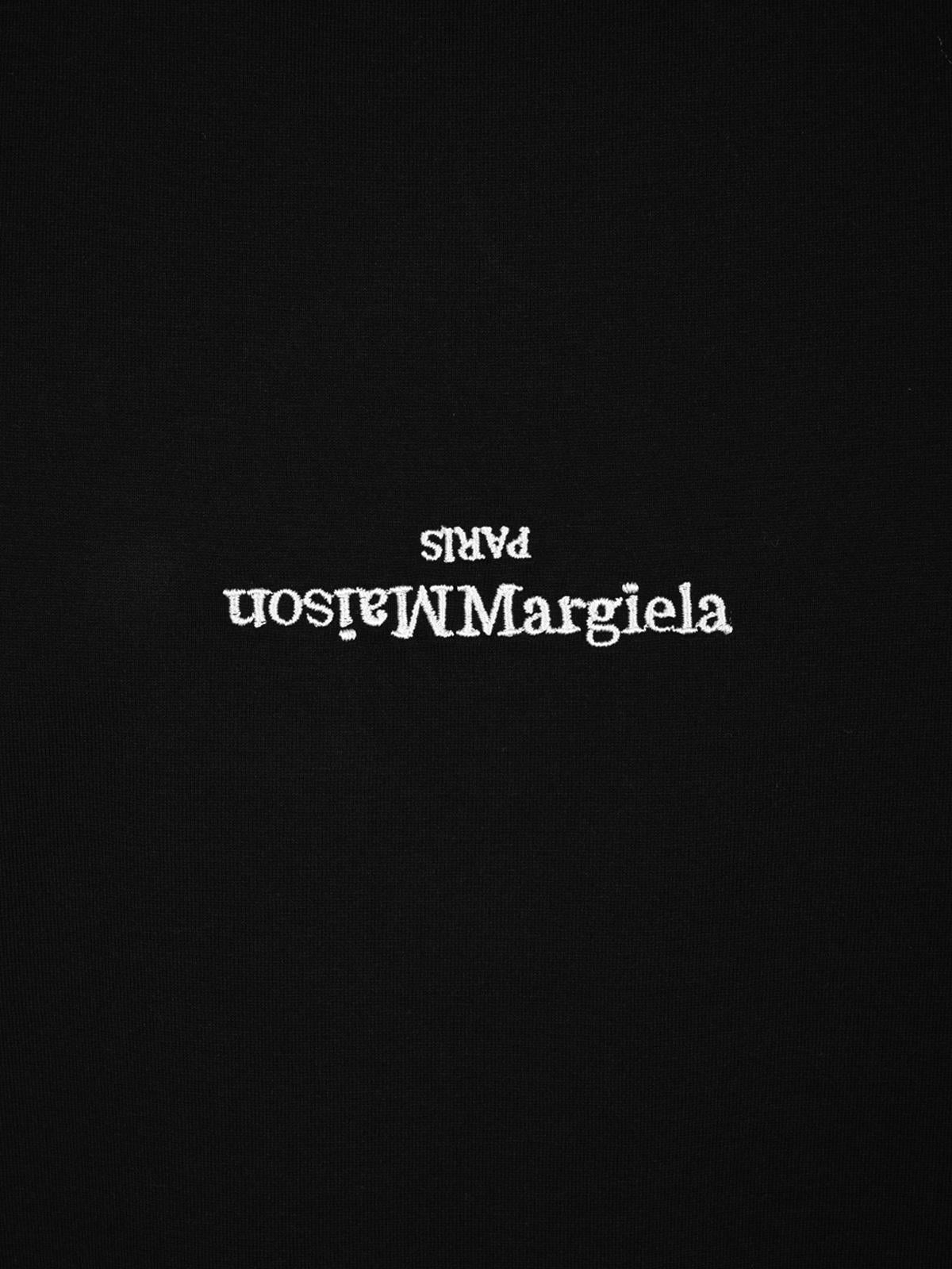 Maison Margiela Black Cotton Short Sleeve T-Shirt