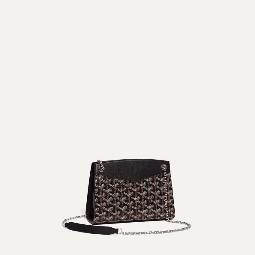 GOYARD Structured Rouette Mini Crossbody Bag Black Women ROUETSMINTY 01CL 01P