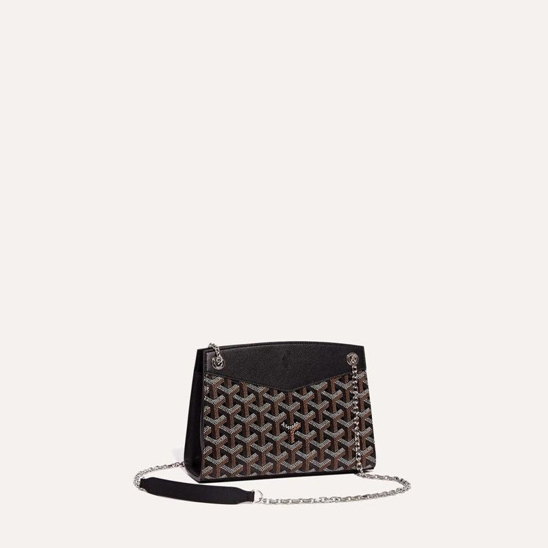 GOYARD Structured Rouette Mini Crossbody Bag Black Women ROUETSMINTY 01CL 01P
