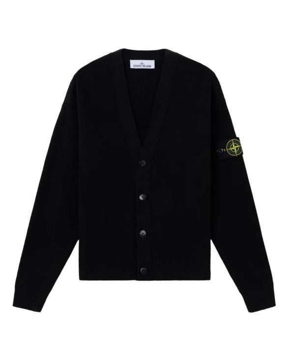 STONE ISLAND Organic Cotton V-Neck Cardigan L1S15 S00D8 V0029