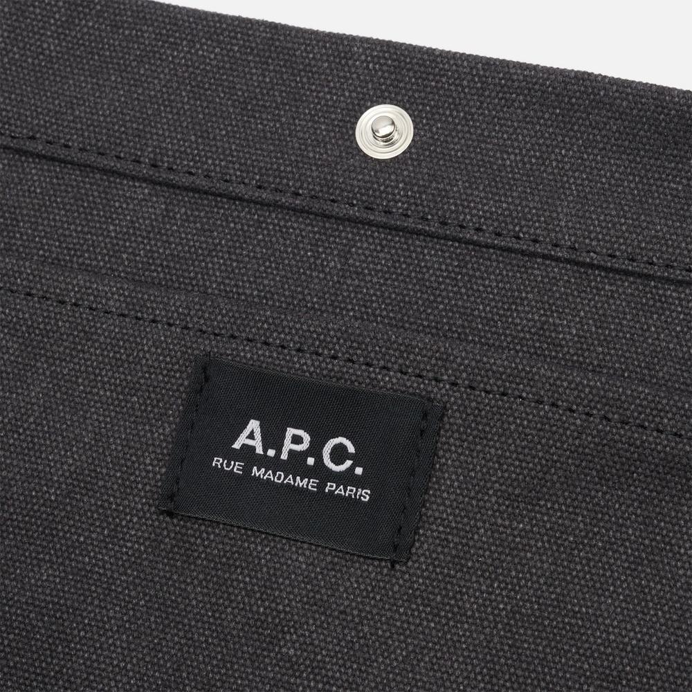 A.P.C. Journal Small Crossbody Bag Black