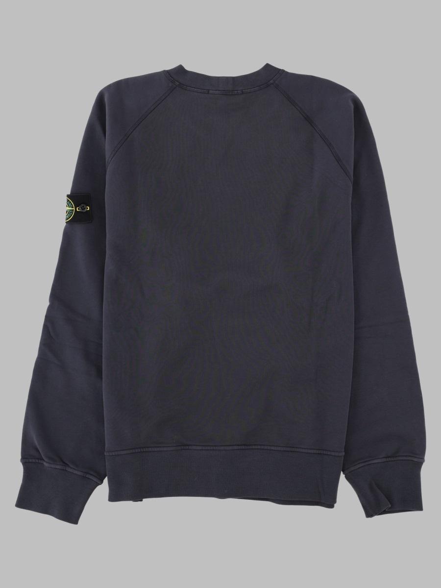 STONE ISLAND Cotton Logo Sweatshirt Men’s Pullover Ivory