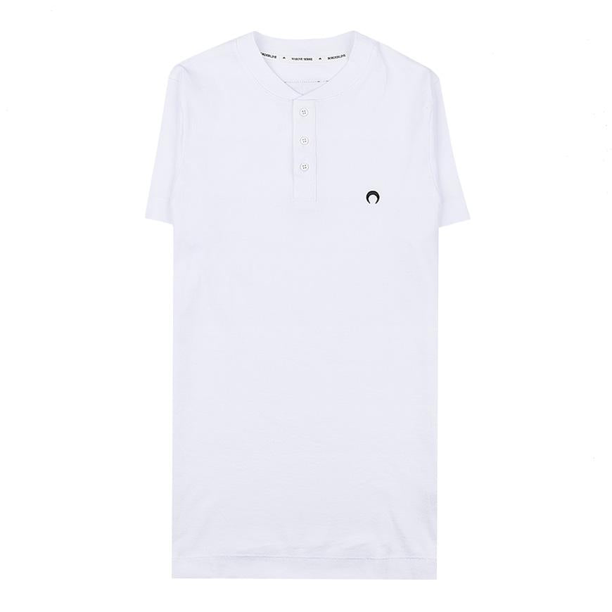 Marine Serre Moon Logo Short Sleeve T-Shirt for Men