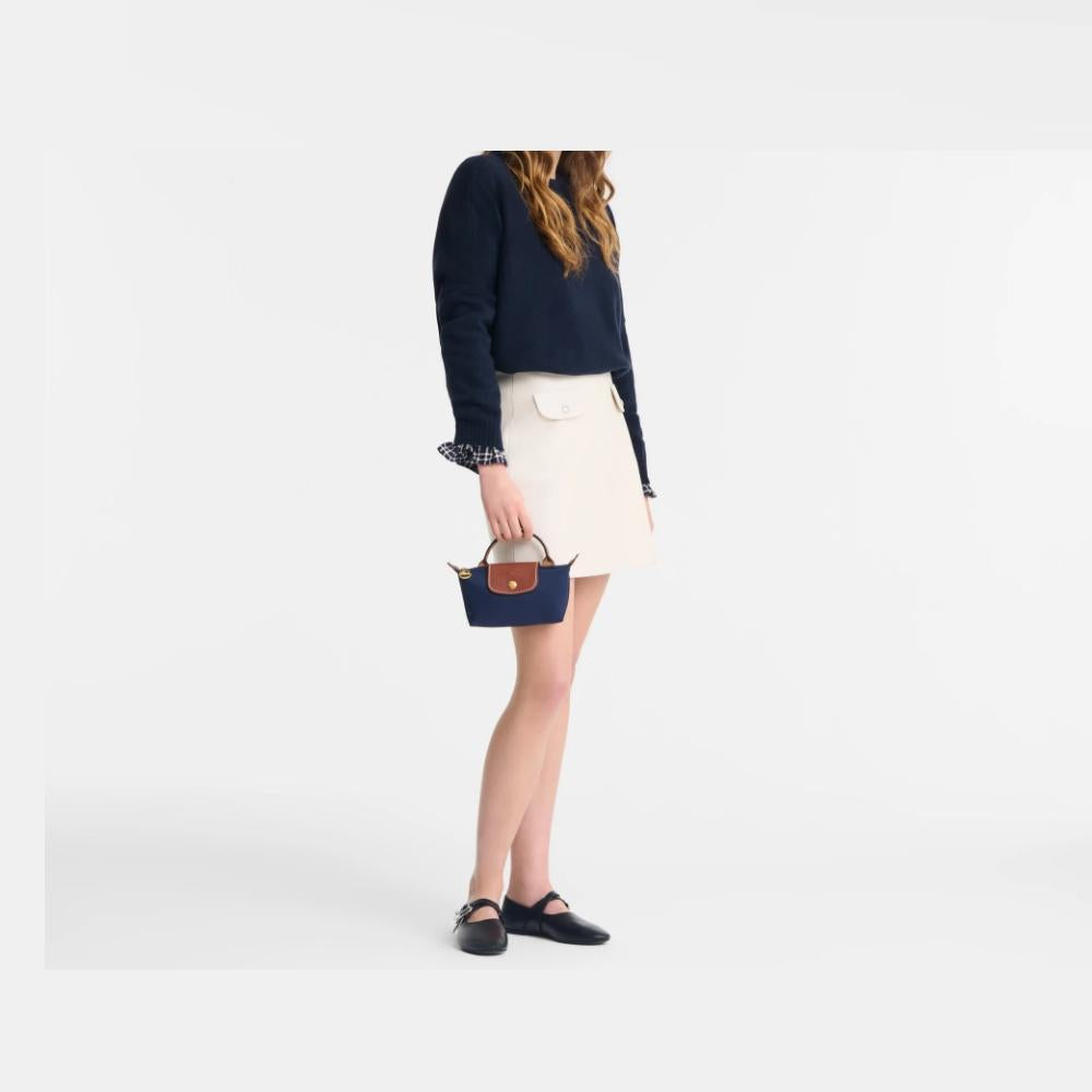 HERMES Le Pliage Original Mini Pouch Tote Bag