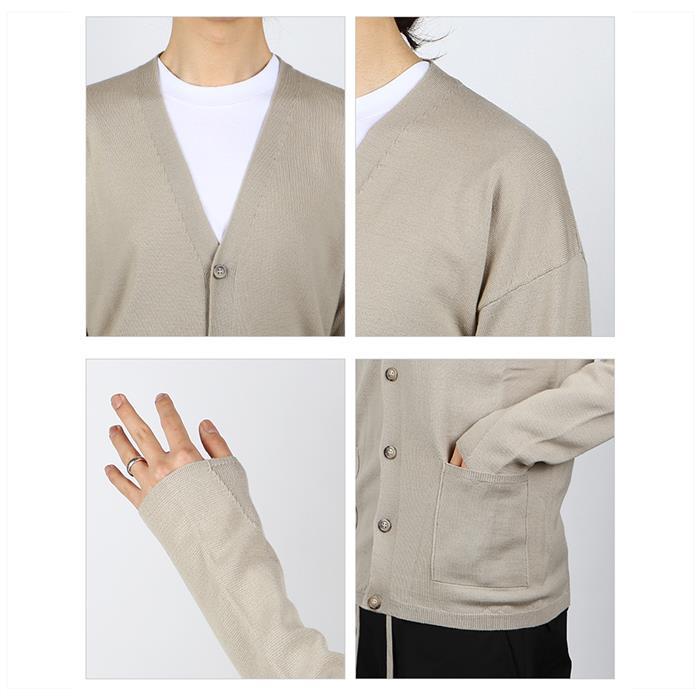 Rick Owens Pearl Medium Cardigan for Men