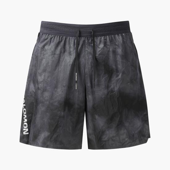 SALOMON Black Lightweight Running Shorts Men’s S263001 RPH71