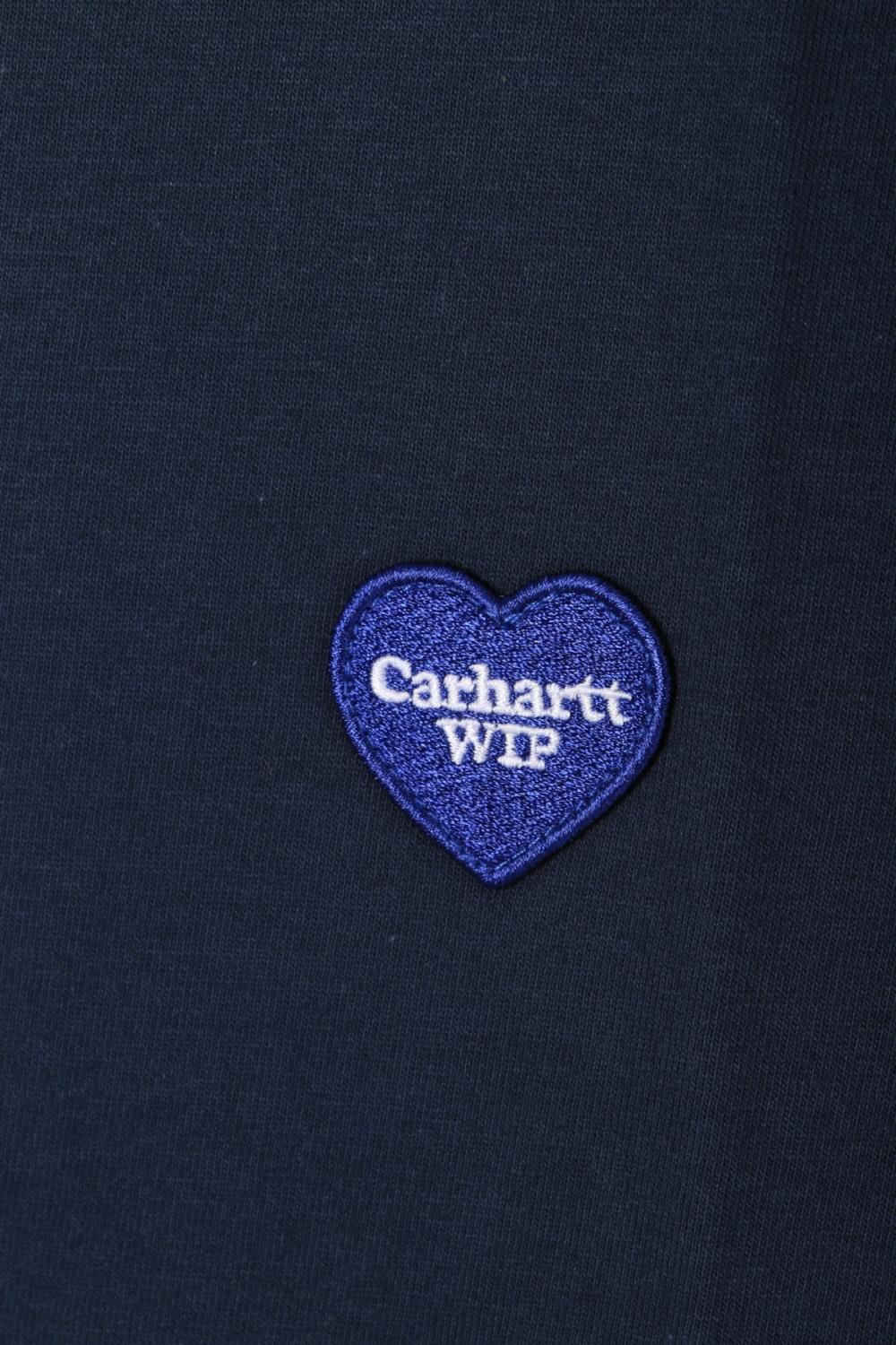 CARHARTT WIP Blue HEART 2 HARTT Short Sleeve T-Shirt Unisex