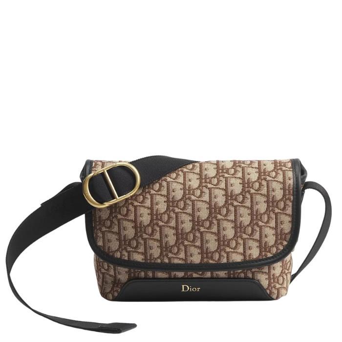 DIOR Jet Flap Strap Mini Crossbody Bag