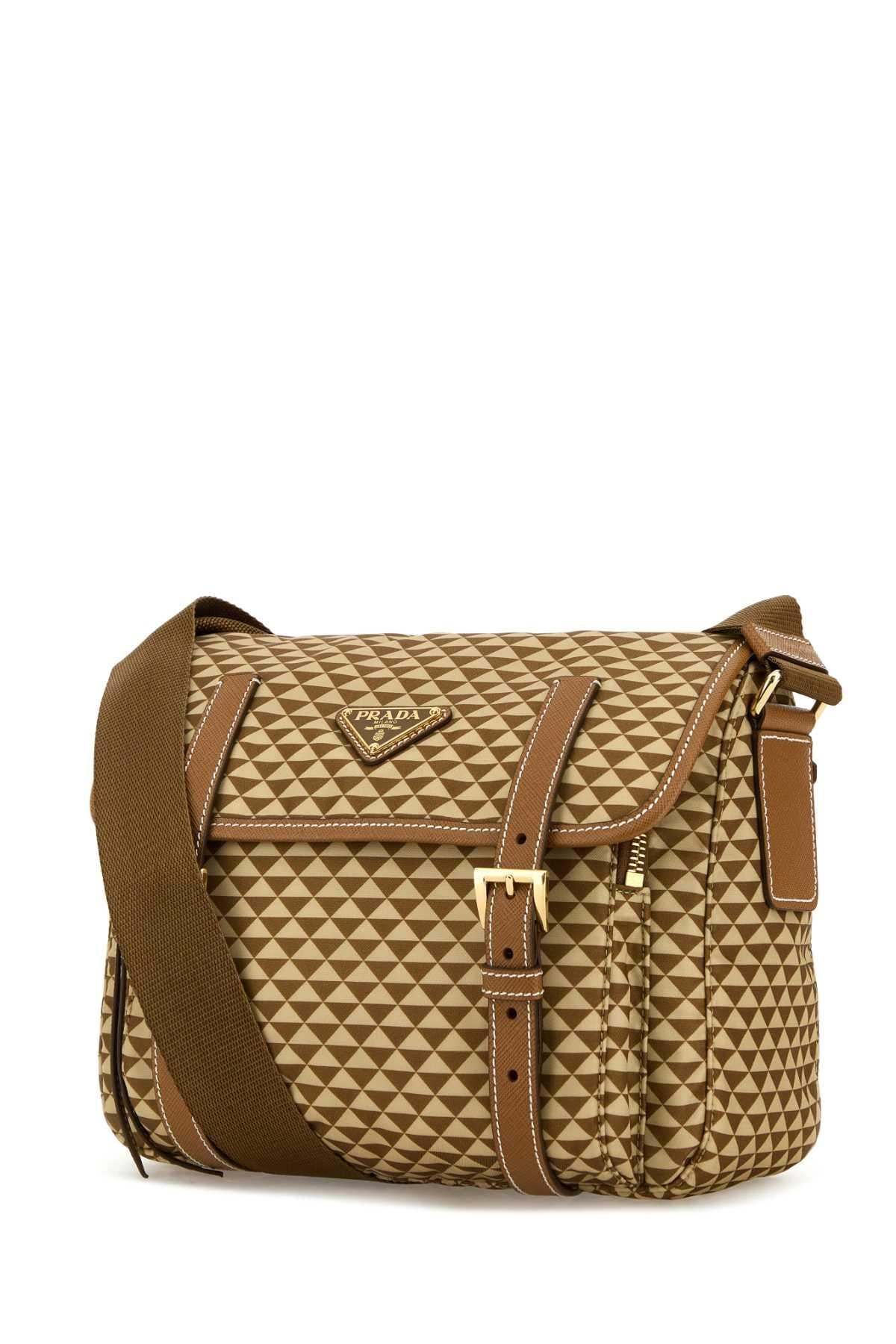 PRADA leather shoulder bag