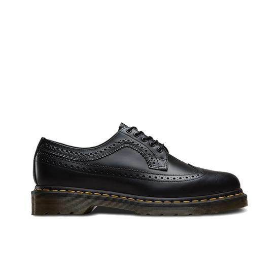 Dr.Martens Black Leather Penny Loafers Men’s Shoes 22210001 DOM