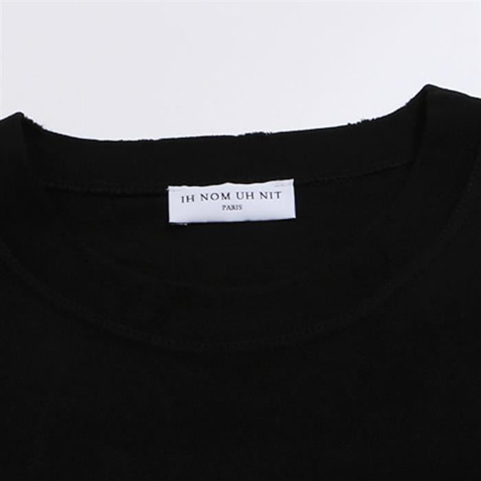IH NOM UH NIT Bowie Print Long Sleeve T-Shirt Black