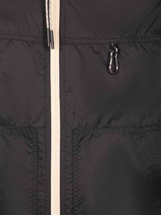 Moncler Black Lightweight Zip Jacket for Men 1G00008 53A5E 999 BLACK DOM
