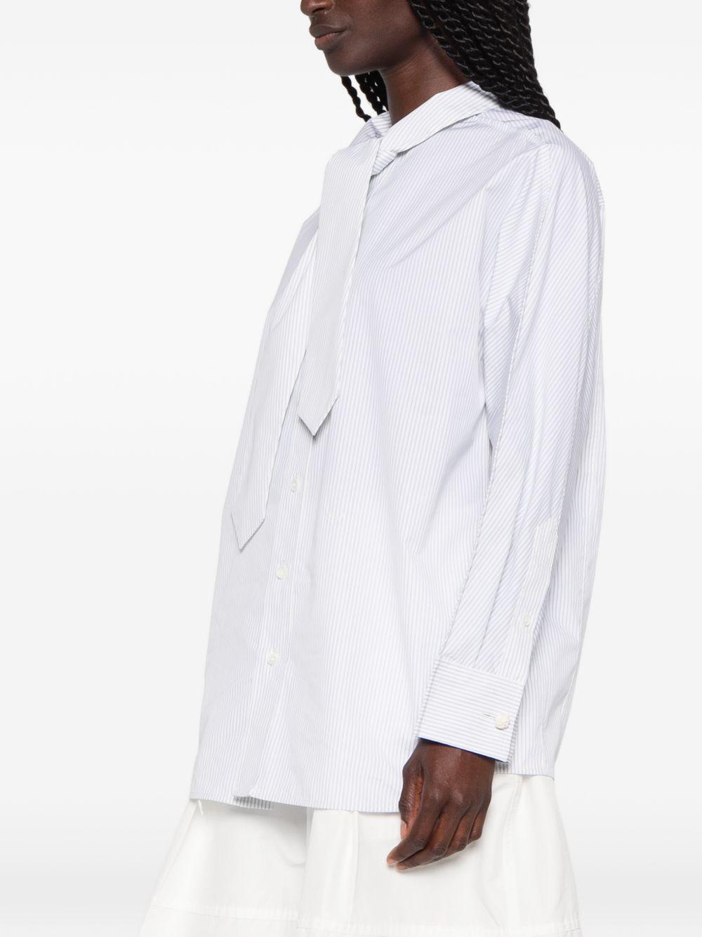 Bottega Veneta Long Sleeve Button-Up Shirt Black Cotton